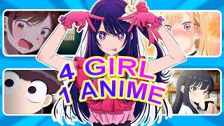 Guess the Anime by 4 Girls | 4 Pictures 1 Word 