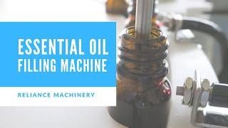 Essential oil 15 ml amber bottle filler capper machine | Reliance