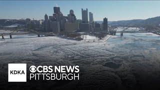 Pittsburgh's frozen rivers raise concerns for ice jams