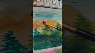 @_RAJNI'S__CREATION1482__#simple nature drawing#painting️#song#mood#️🪄ytshorts,
