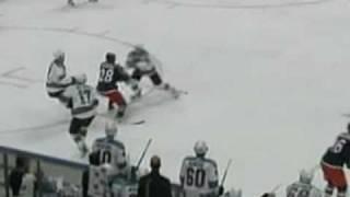 Scott Nichol flattens Nikita Filatov