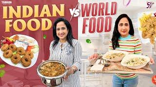 Indian food V/S World food || Nandu's World || Tamada Media