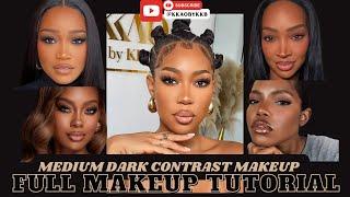 Full Face Makeup Tutorial for WOC