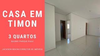 Jackson Nixon Imóveis vende: Casa com 3 quartos em TIMON
