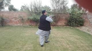 Firing ak47 at daira Ad Larra