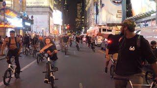 Insane NYC BMX Jam! (Chased by Cops)