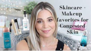 FAVORITE SKINCARE + MAKEUP LATELY | Congested Hormonal Skin