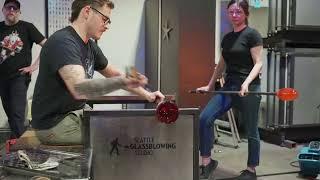 Glassblowing Demonstration by Matt Stern at Seattle Glassblowing Studio