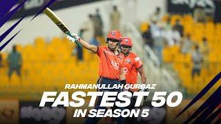 Rahmanullah Gurbaz SMASHES Fastest 50 of Season 5! | 57 from 16 balls | Day 12 | Player Highlights