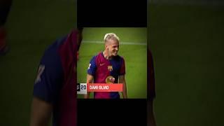 Dani Olmo's first goal at Barcelona ️‍🩹  #football #edit #trend #trending #barcelona #olmo #shorts