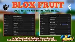 [Roblox] BLOX FRUIT Script 2025 BEST AUTO FARM | DRAGON EVENT | RACE & MIRRAGE / NO KEY Fixed Update