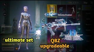 NEXT ULTIMATE SET AND QBZ UPGRADEABLE WITH HIT EFFECT.PUBG MOBILE