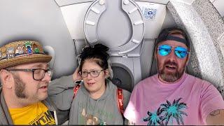 The Carpetbagger & Jenny Penny Rough Flight! Adam The Woo Takes Off To California! ️