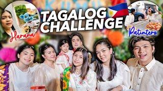 SPEAKING TAGALOG Vlog Challenge?! (Part 2) | Ranz and Niana