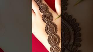 back hand mehndi design #shorts