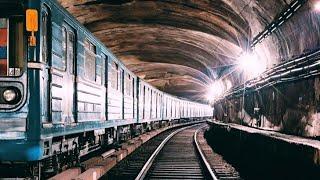 АСМР звук поезда в метро|ASMR sound of a subway train