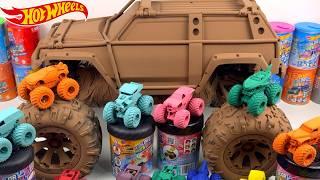 Hot Wheel Monster Truck Monster Jam Monster Truck Color Reveal Mystery??
