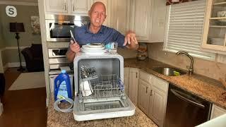 Farberware Professional Countertop Portable Dishwasher on QVC