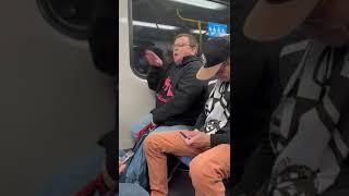 AFL- Essendon & Collingwood Fans Fight On Train