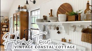 Vintage Coastal Cottage Home Tour (Summer 2023) + My Summer Decor Home Tour from Last Year *BONUS*!