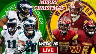  Eagles VS Commanders | ULTIMATE Live Stream Reactions | Week 16