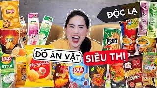 [REVIEW] 1001 ĐỒ ĂN VẶT KỲ LẠ Ở SIÊU THỊ | Phần 2 | Ha Linh Official