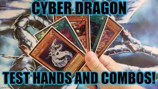 HOW TO PLAY A CYBER DRAGON DECK! TEST HANDS AND COMBOS! (DECEMBER 2021) YUGIOH!