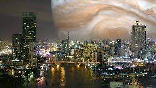 If the planets approached the atmosphere in Bangkok