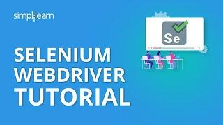 Selenium Tutorial For Beginners | Selenium WebDriver Tutorial | Selenium | Simplilearn