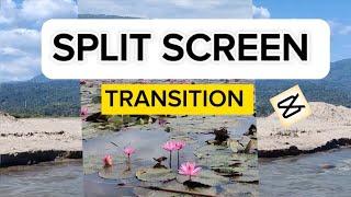 How To Creat Line Split Transition In CapCut App | CapCut Tutorial || Tech Bite Pro.