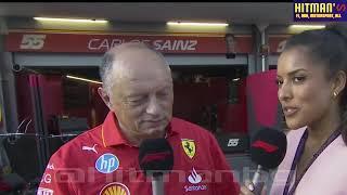 Fred Vasseur Ferrari post-RACE interview | F1 2024 Azerbaijan (Baku) Grand Prix