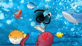 All Animals Fish's Unterwater Spin Fastest Add Round 1