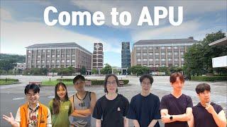 Campus tour by APU international students (2024 ver.) / Come and Study at APU in Beppu!!