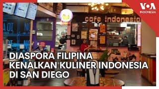 Diaspora Filipina Kenalkan Kuliner Indonesia di San Diego