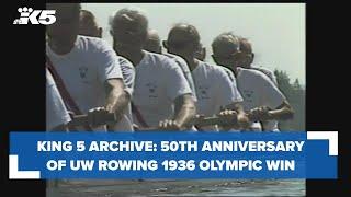 KING 5 archives: Original footage from 50th anniversary celebration of 1936 UW rowing Olympic win