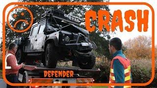 WE CRASHED HEAD ON INTO A TRUCK ! (Ep17 Overlanding Defender GrizzlyNbear)