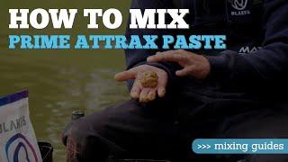 How to mix Prime Attrax Paste | Groundbait Mixing Guides | Blakes Baits