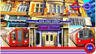 Trains at Bond Street Station [BDS] - LU/ECS (21/05/2023)