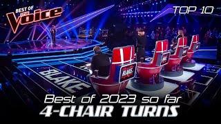 The Best 4-CHAIR TURNS on The Voice 2023 so far | Top 10