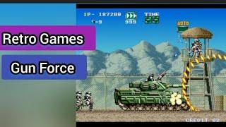 LongPlays Retro Gaming " GunForce " Arcade Games #retrogamer #retrogames