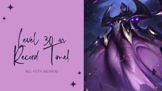 The ABSOLUTE Fastest Method to hit Level 30 in Season 14 of League of Legends