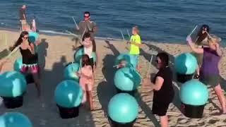 New Cardio Drumming Class on the Beach