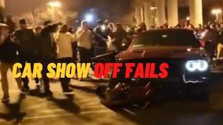 Idiots In Cars Compilations #31 - Car Show Off, Instant Karma Police, Dashcam