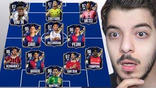 لعبت بفريق السنة قبل نزوله في FC25
