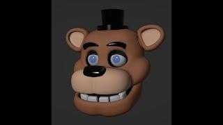 How To Model A FNAF Head! (Freddy)