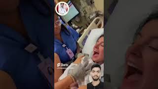 mother painful delivery newborn twins baby ! pain can't explain #shorts #ytshorts #trending #mbbs