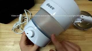 Portable Foldable Electric Travel Kettle with Two Folding Cups and Bowls Review, Excellent kit