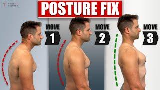 Fix Your Bad Posture PERMANENTLY! [3 Simple Steps]