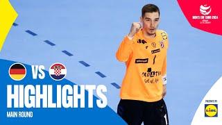 Best performance of the EURO? | Germany vs. Croatia | Highlights | Men's EHF EURO 2024