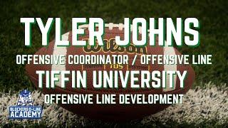 Tiffin University Offensive Line Coach Tyler Johns, Offensive Line Development